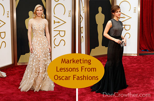 4 Things Oscar Fashions Teach Us About Marketing