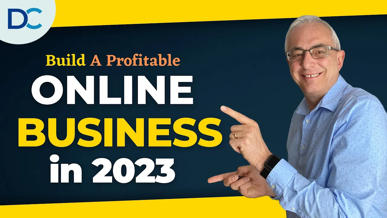 Don pointing at title - Build a Profitable Online Business in 2023