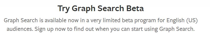 Facebook Graph Search