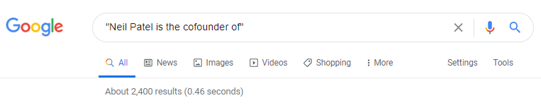 NeilPatelIsCofounderOfSearchCount