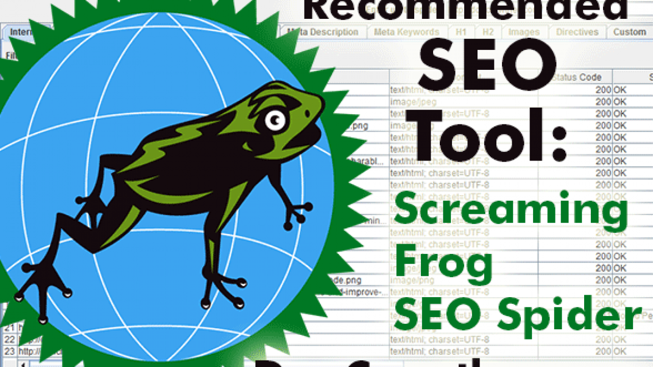 Screaming Frog tool for SEO